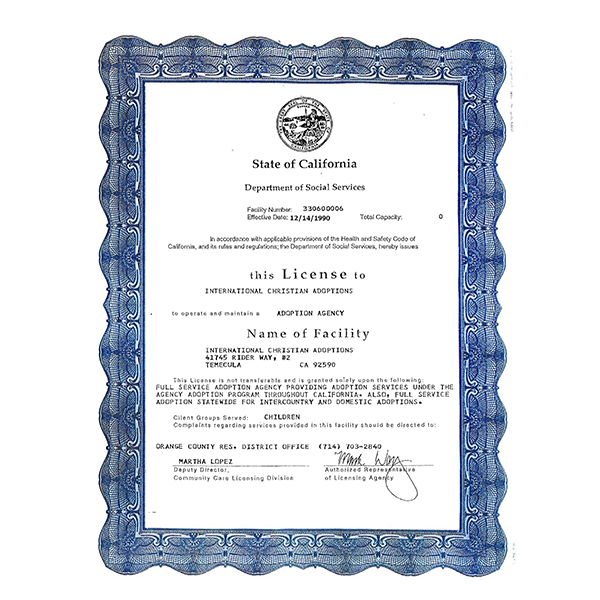 Hague Accreditation
